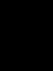 Line icon of a rooster